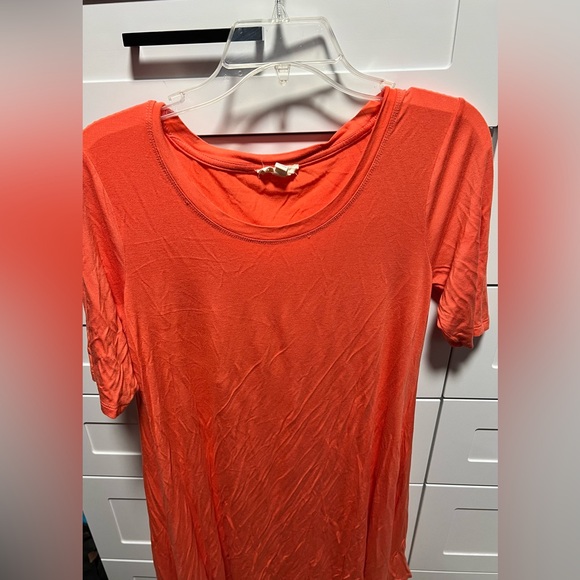 Orange tangerine Greige dress D2 - Picture 2 of 5